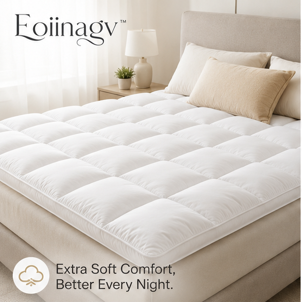 Eoiinagv™ Plush Mattress Topper