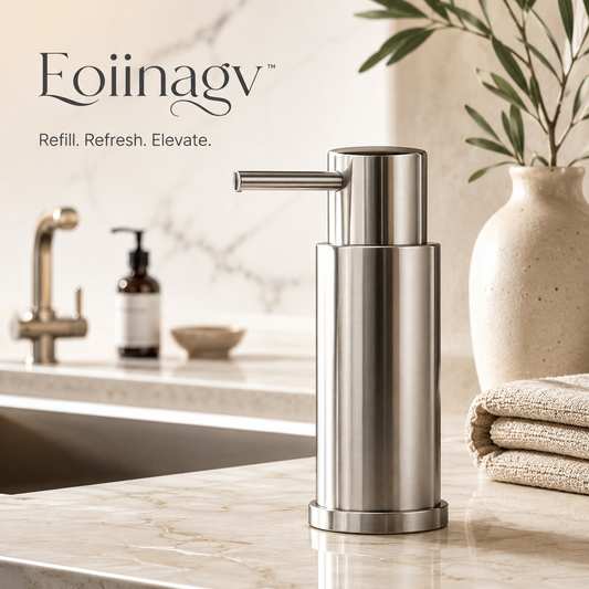 Eoiinagv™ Stainless Steel Soap Dispenser